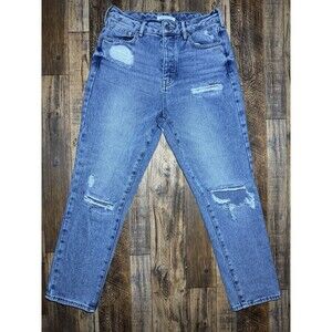 PacSun Women’s Distressed Skinny Jeans Size 27 Blue‎